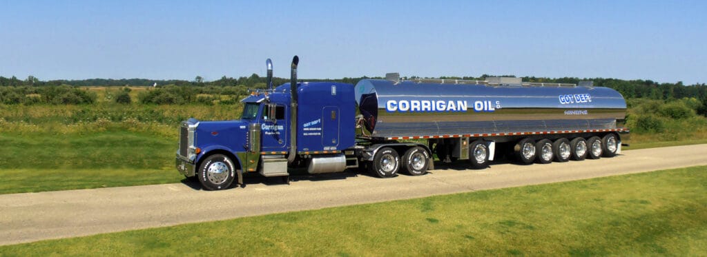 Corrigan Oil bulk diesel exhaust fluid supplier delivering DEF to commercial fleet