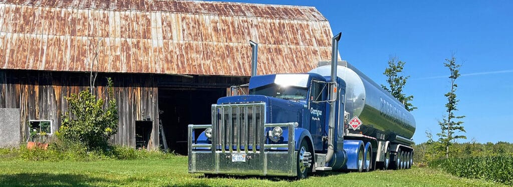 Corrigan Oil tanker delivering specialty fuels and custom fuel blends